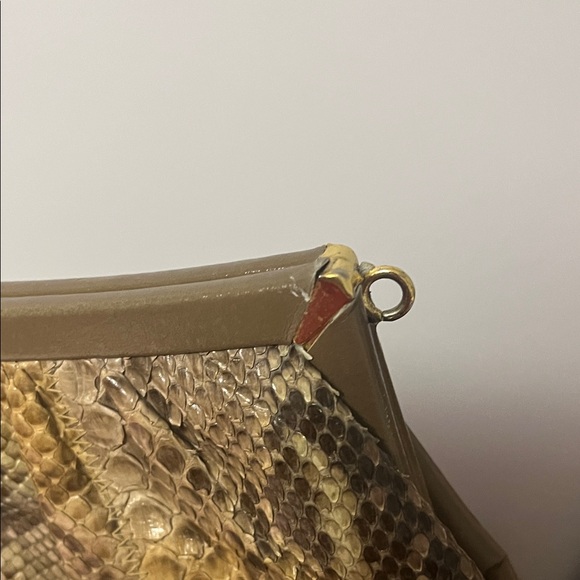 Authentic Snakeskin Clutch - Picture 6 of 9